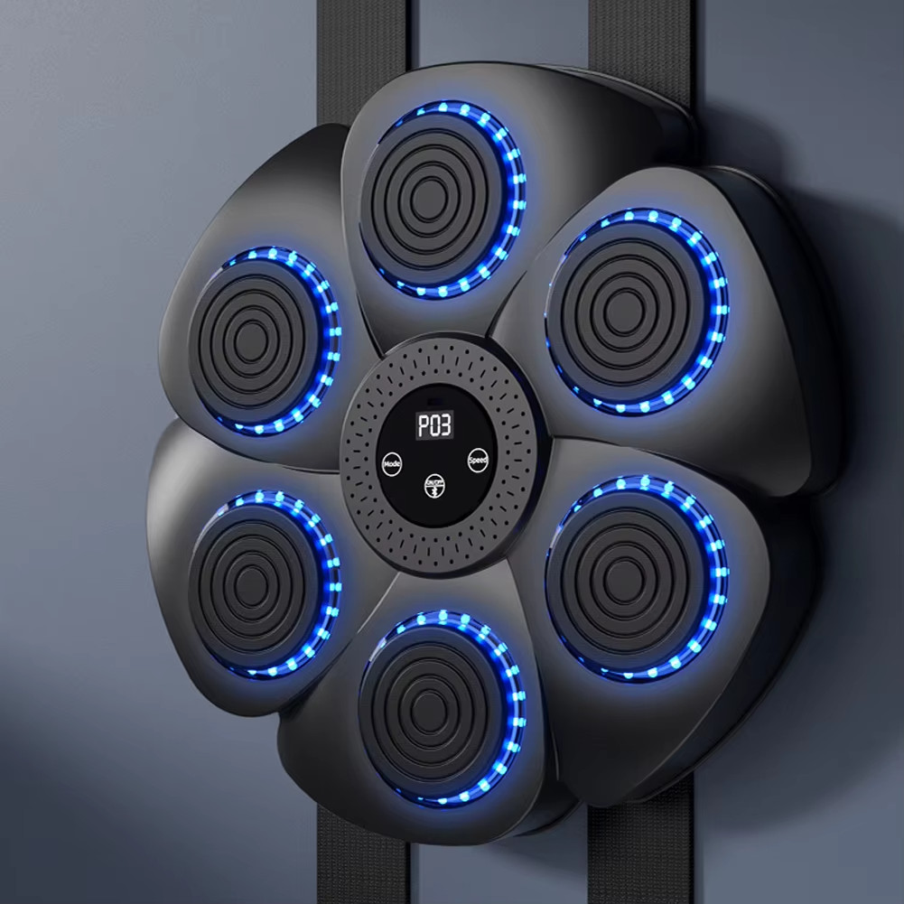 Black Music Boxing Machine, Boxing Machine Wall Mounted Music, Smart Bluetooth