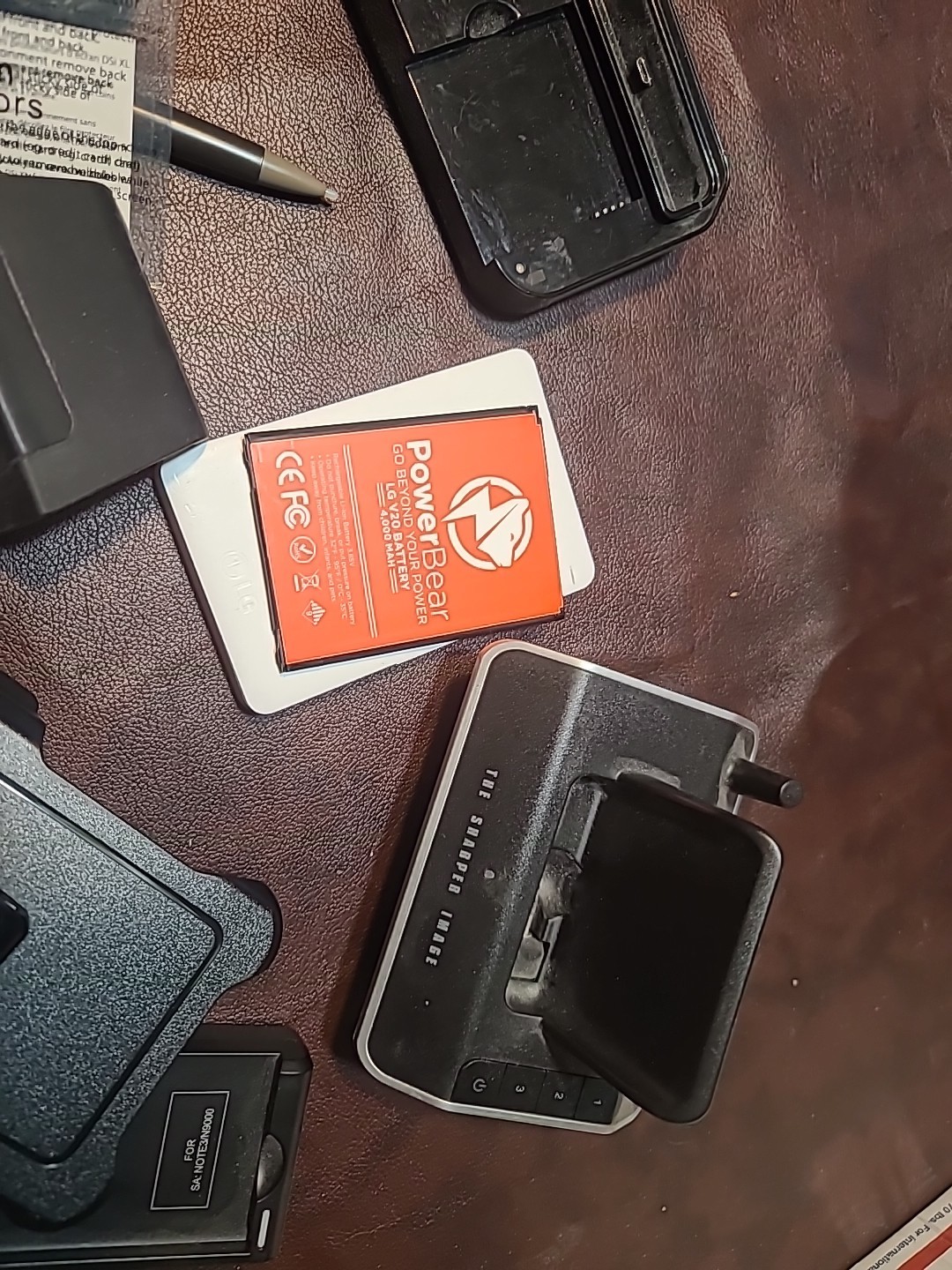 Mixed Electronics Lot – Phones, Chargers, Batteries, Transmitters, Accessories –