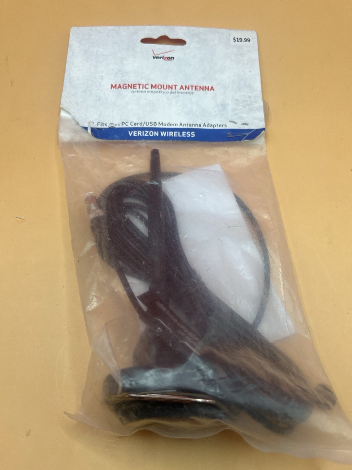 Verizon Wireless Magnetic Mount Antenna USB PC Card Modem Signal