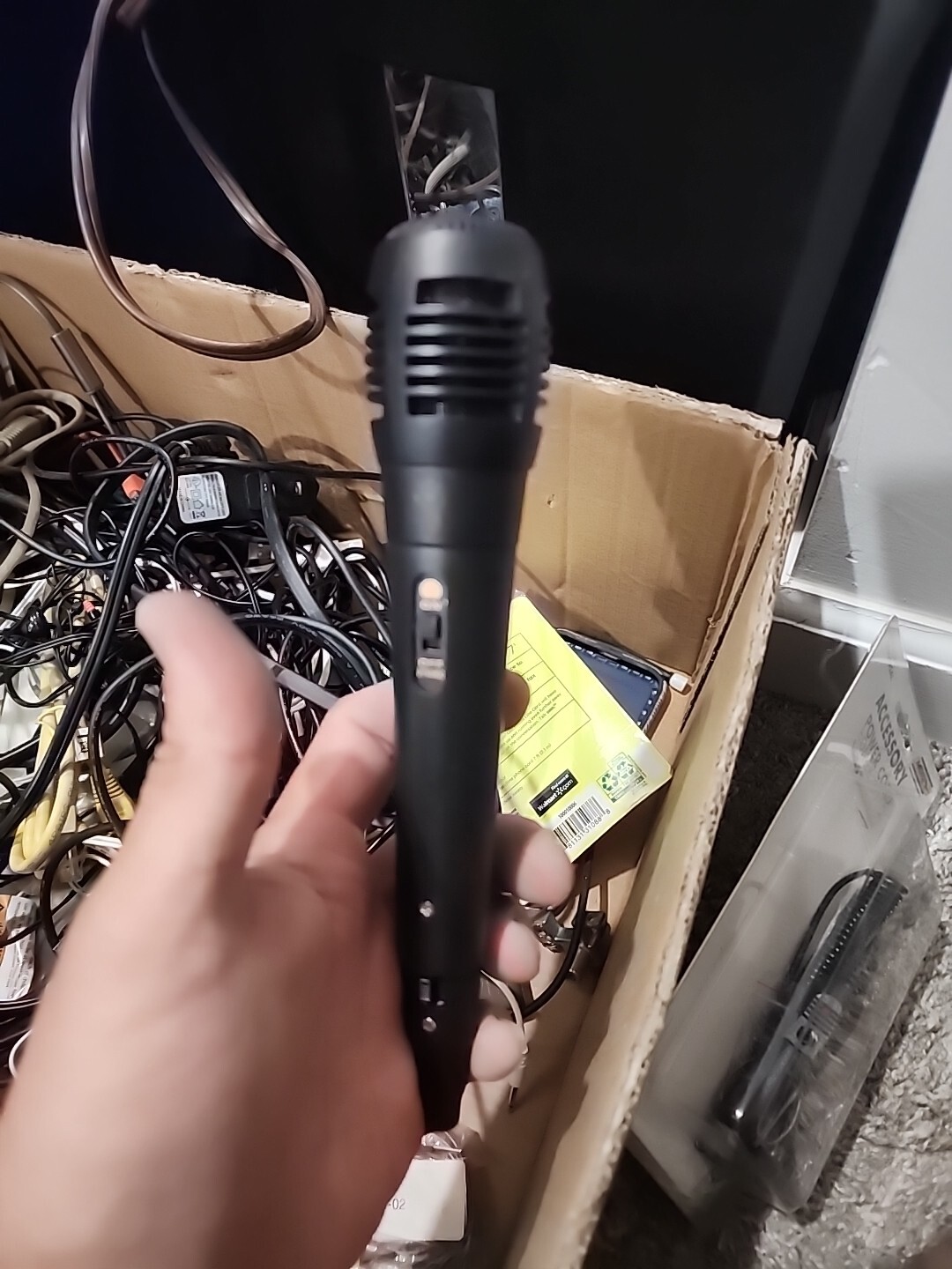 Box Of Misc Electronics And Cables