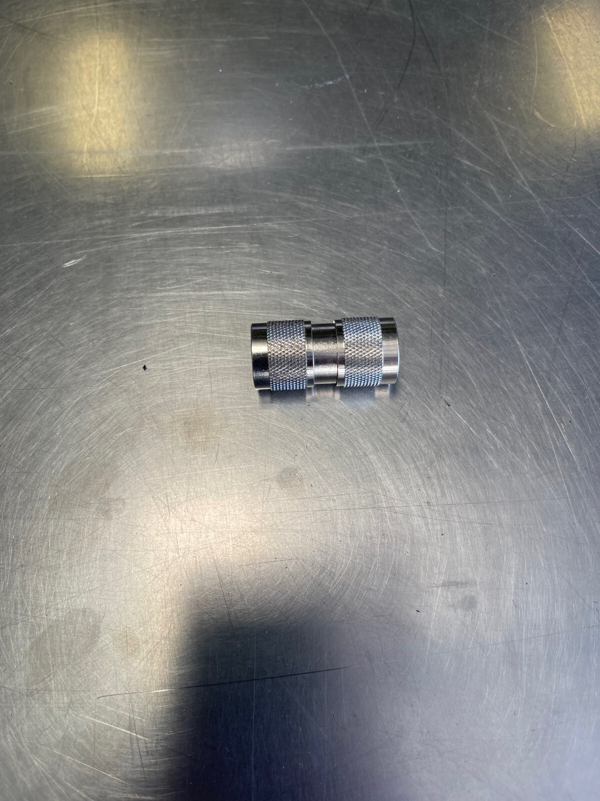 Coaxial Barrel Adapter, Type N-Male / Male