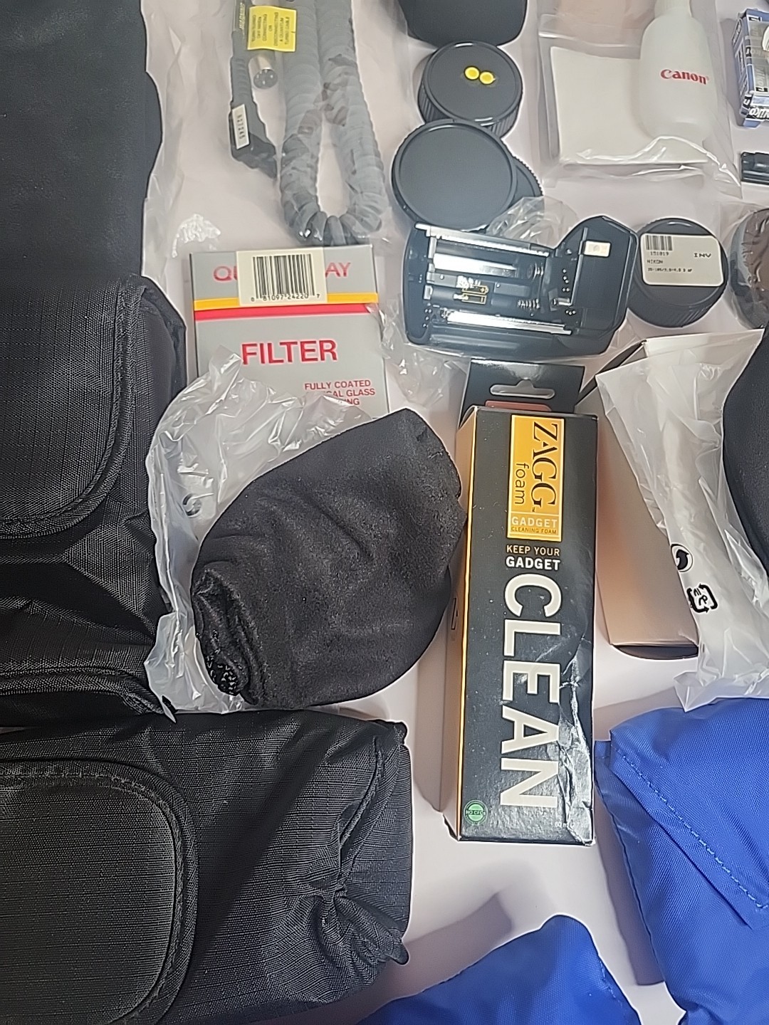 Assorted Lot Of Photography Equipment/ Parts ~ Cables, Electronics ~AS IS Mixed