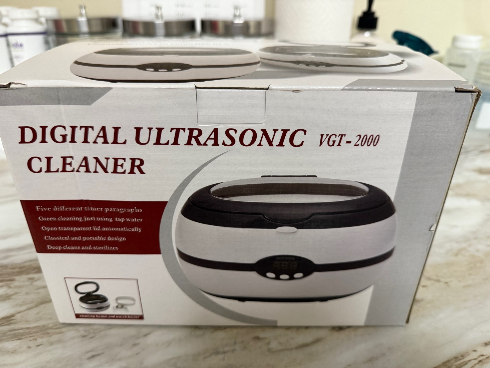 VGT 2000 Digital Ultrasonic Cleaner