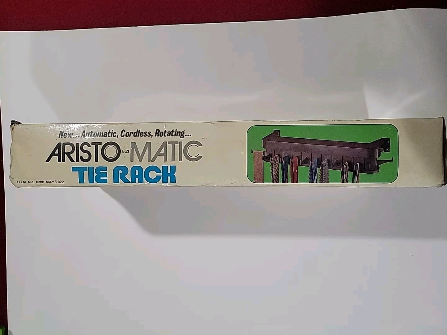 Aristo-matic Electric Tie Rack In Original Box Never Used Batteries Not Included