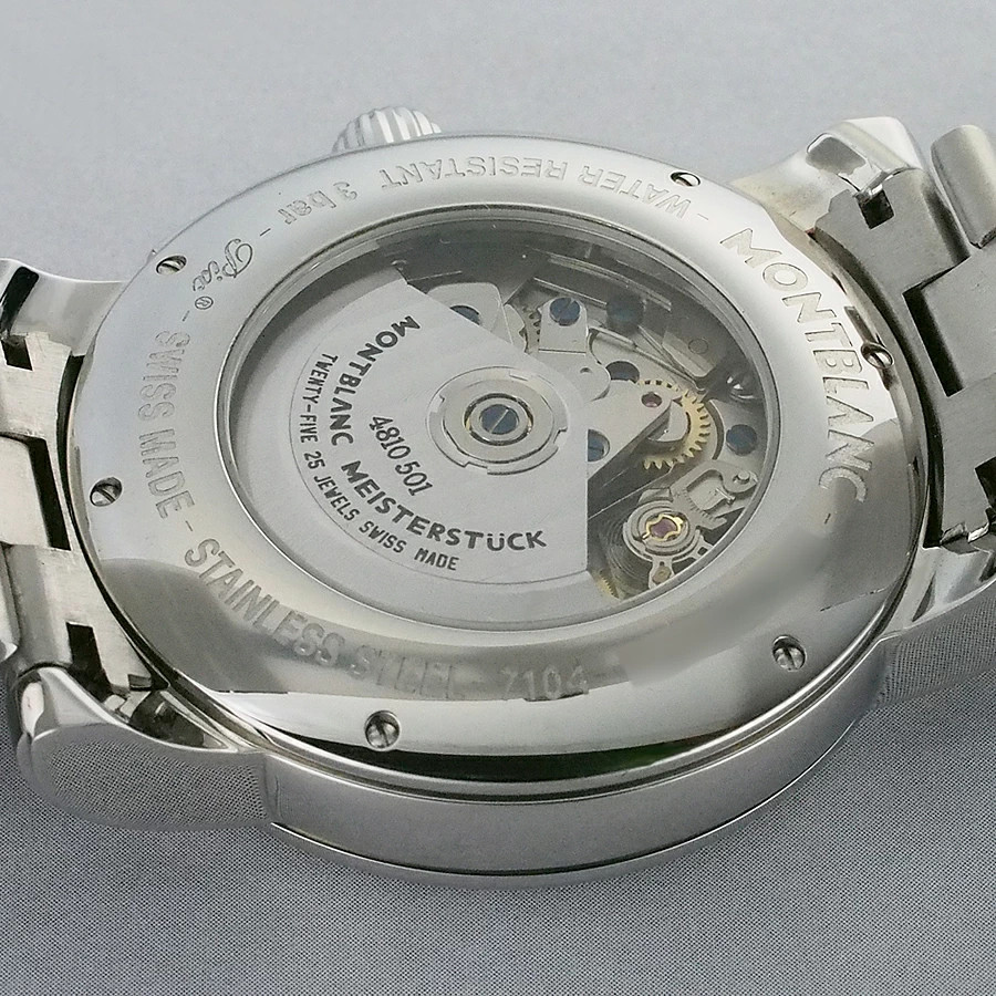 MONTBLANC Watch Star Chronograph Stainless Steel Case 44mm Automatic Winding