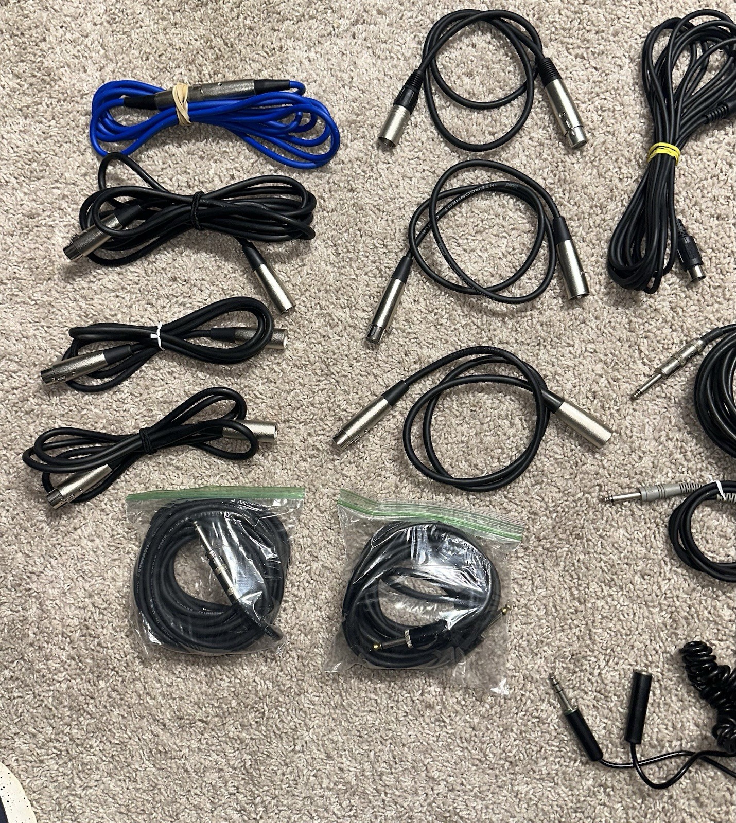 Professional Microphone Cords Etc