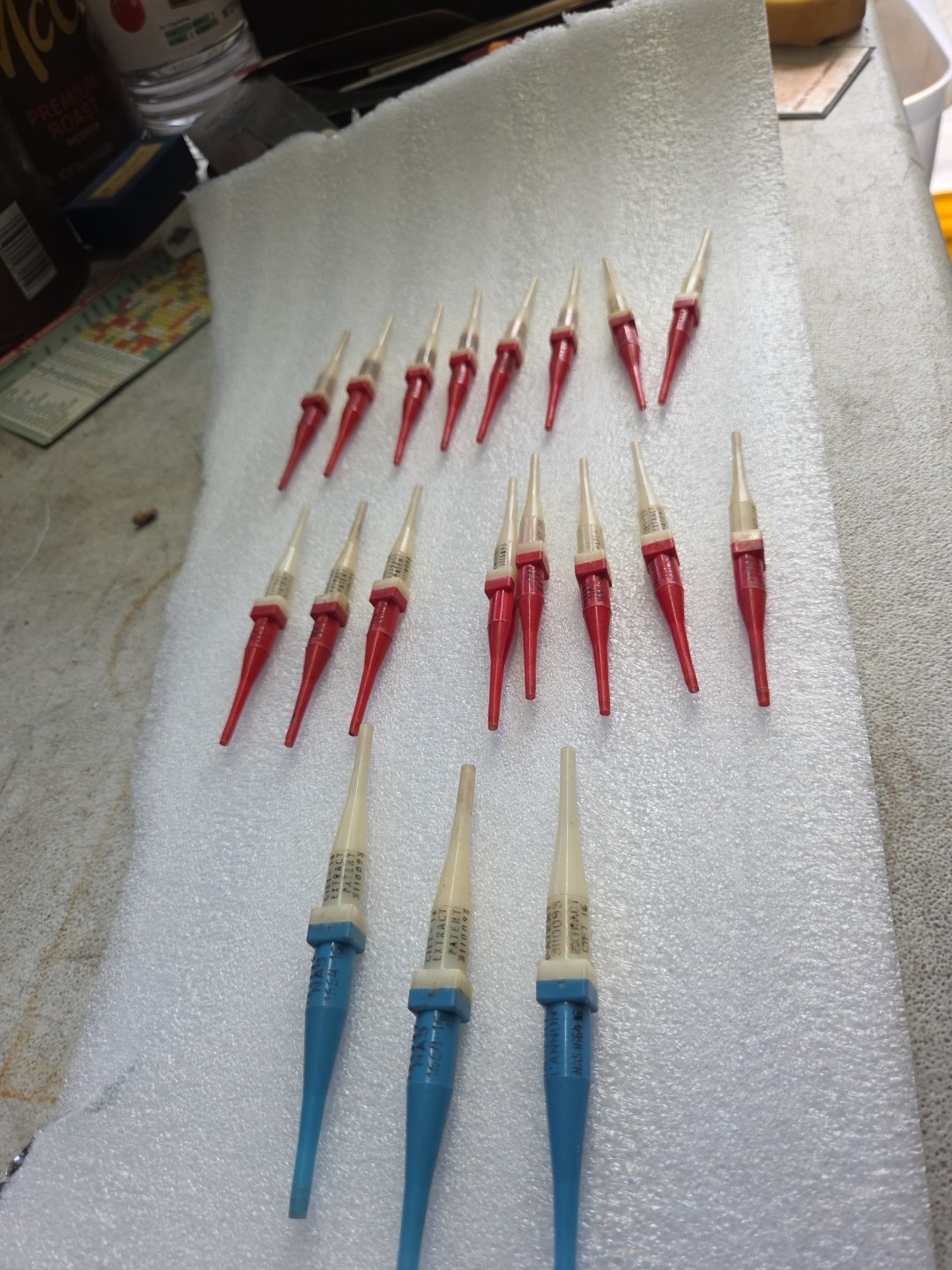 LOT ITT Cannon Electronic INSERT Extract 3 CIET 16 & 16 CIET 20 Extraction Read