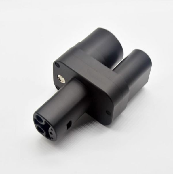 1Pcs New CCS2 to TPC DC fast charging adapter temperature control adapter 250A