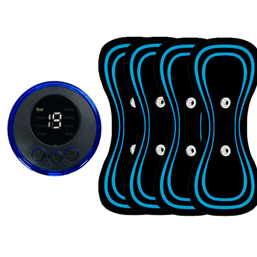 2/3/4 Pcs Smart Electric Neck Massager Set Cervical Patch 8 Modes 19 Levels