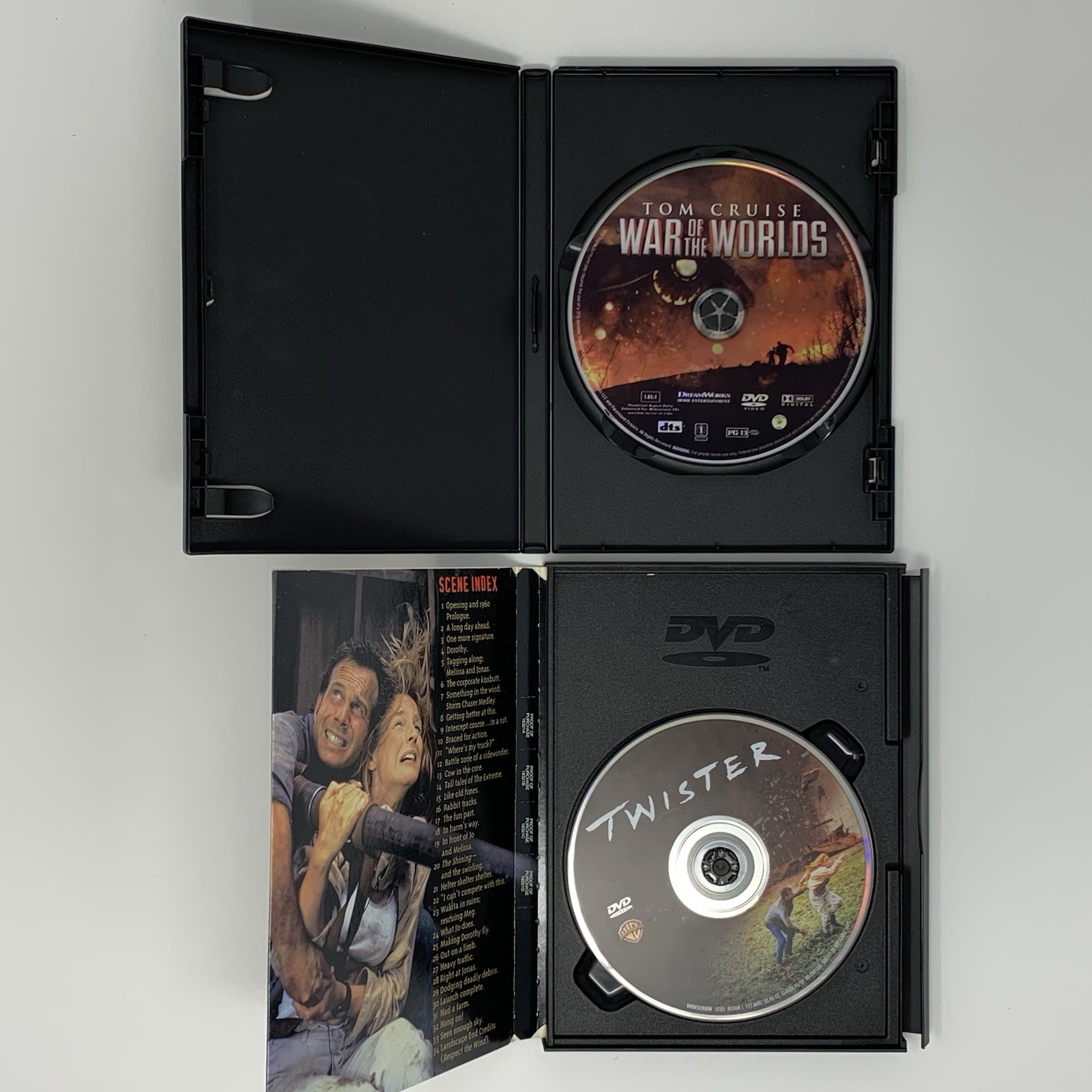 DVD Bundle – Movie Lot – Action/Drama – Twister, Back To The Future, Running Man