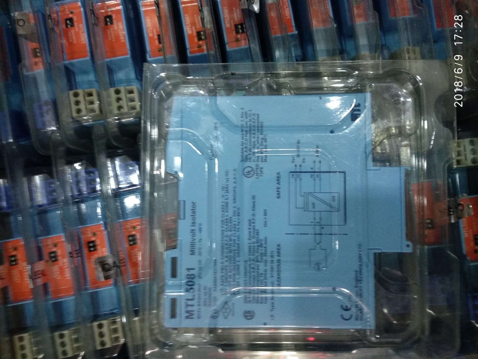 MTL 5081 DIN RAIL ISOLATING IS INTERFACE UNITS MILLIVOLT ISOLATOR ALL NEW