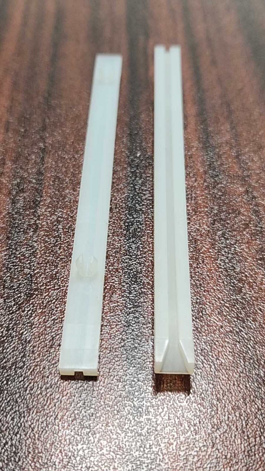 8 Pcs) SAE 1450F PCB Card Guides , Nylon, Length 4.5″