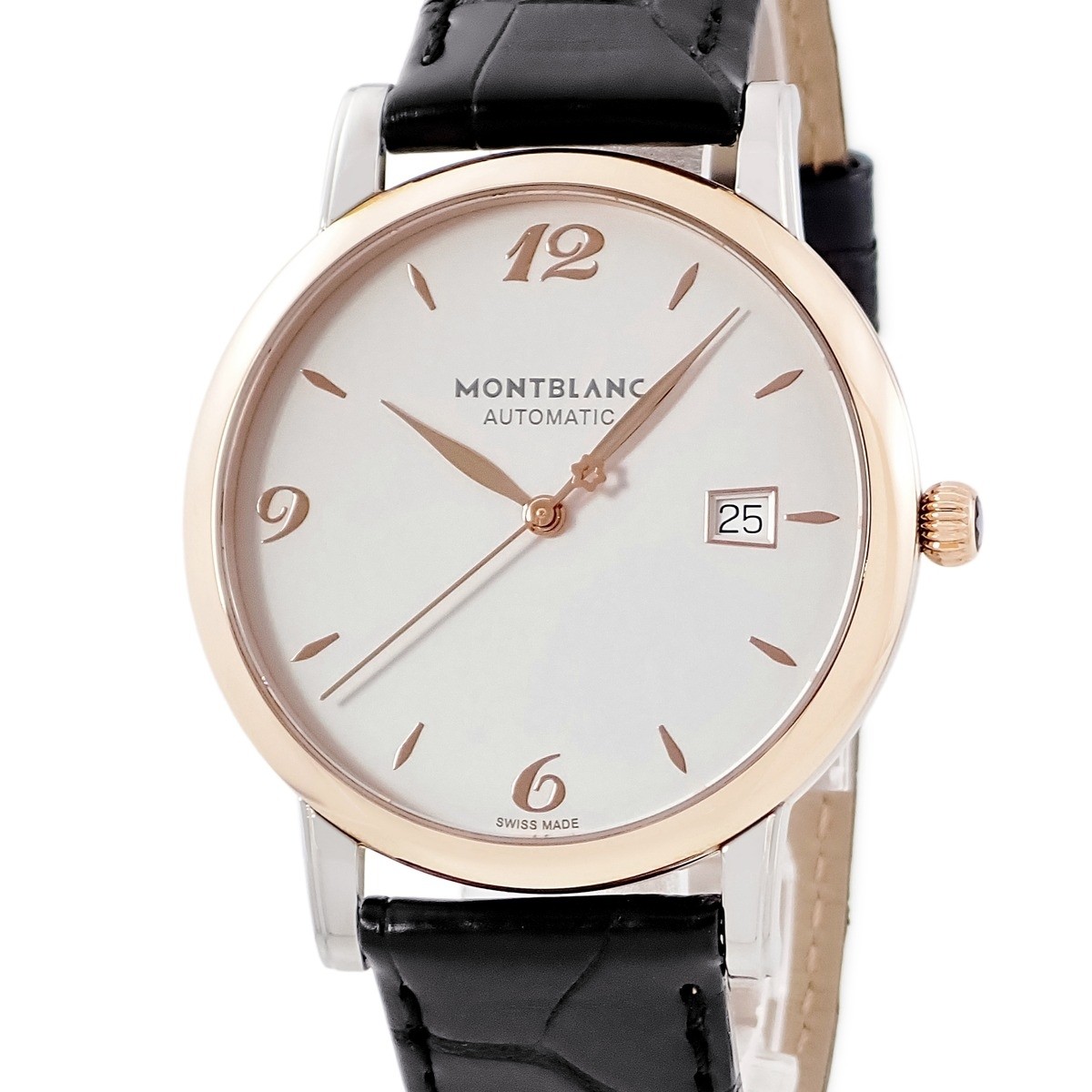 Montblanc Star Classic Date Automatic 11214 18K Pink Gold Date Automatic Men’s