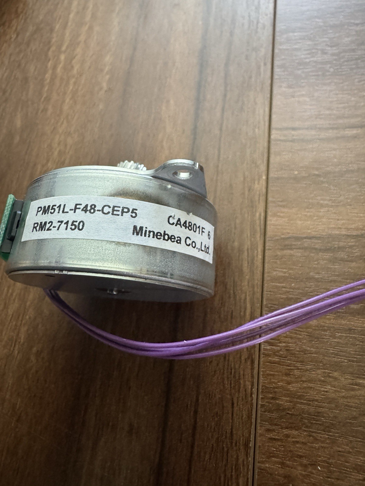 Minebea PM51L-F48-CEP5 Stepper Motor RM2-7150 Printer Replacement Part⁠
