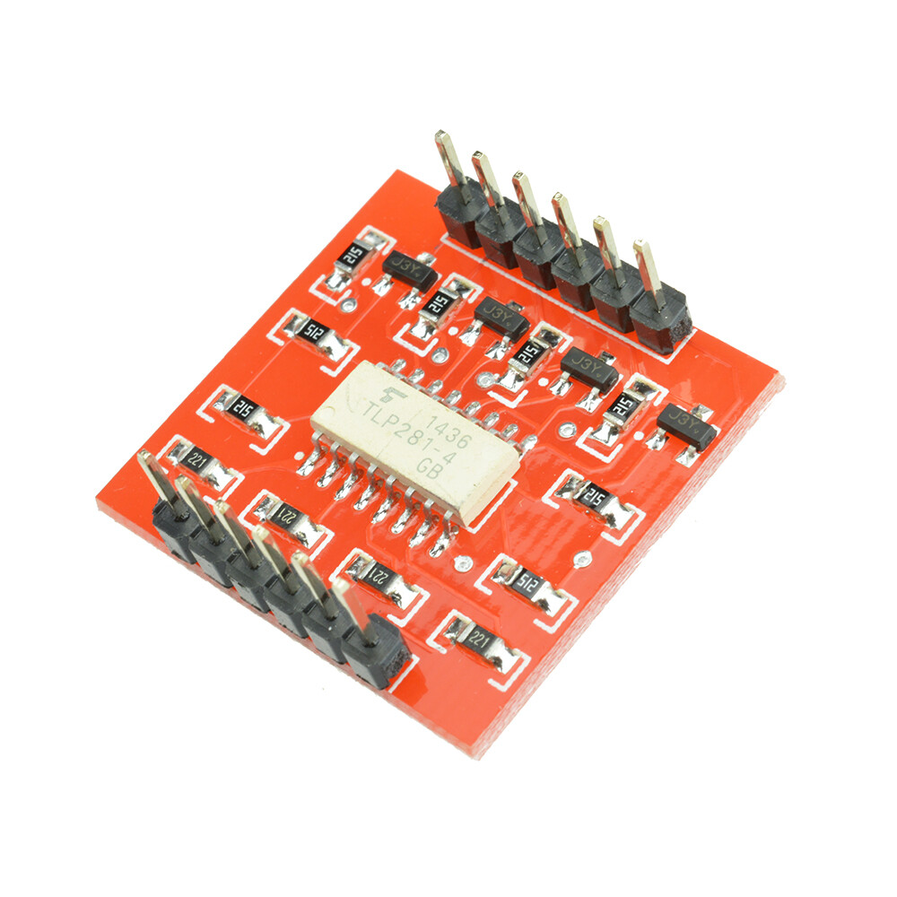 4-Channel Opto-isolator IC Module Arduino High and Low level Expansion Board