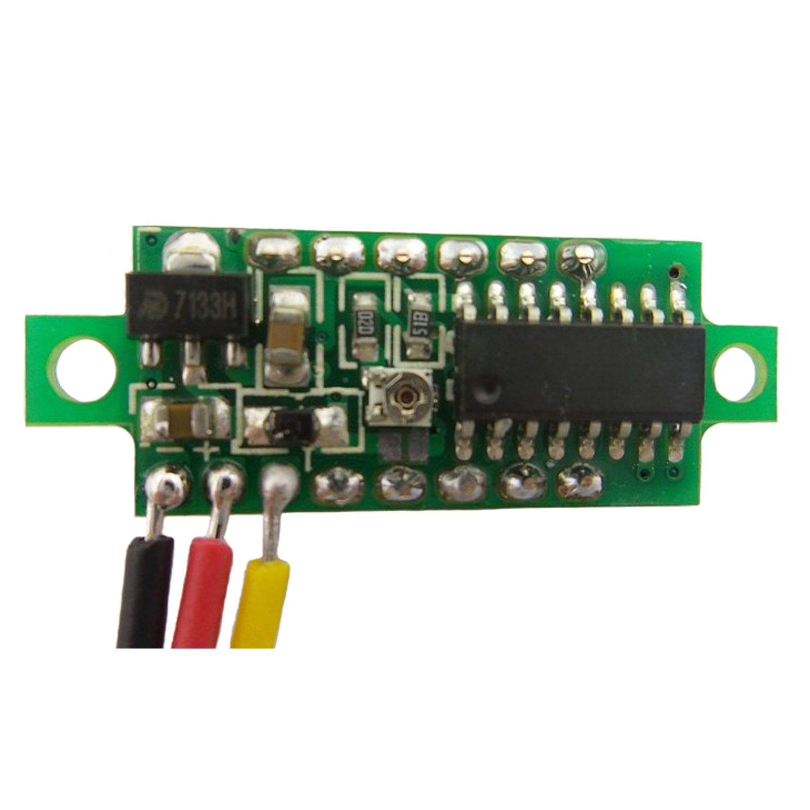 Red 0.36″ DC 0-100V 3 Wire LED Display Digital Voltage Voltmeter Panel