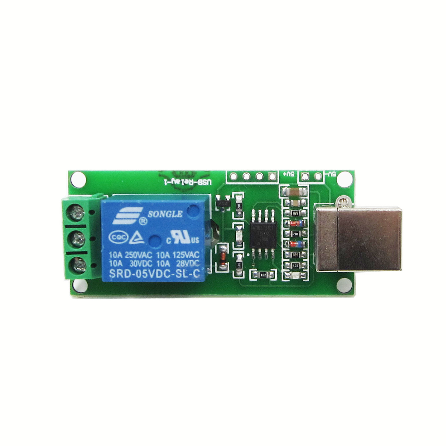 5V USB Relay 1 Channel Programmable Computer Control For Smart Home New