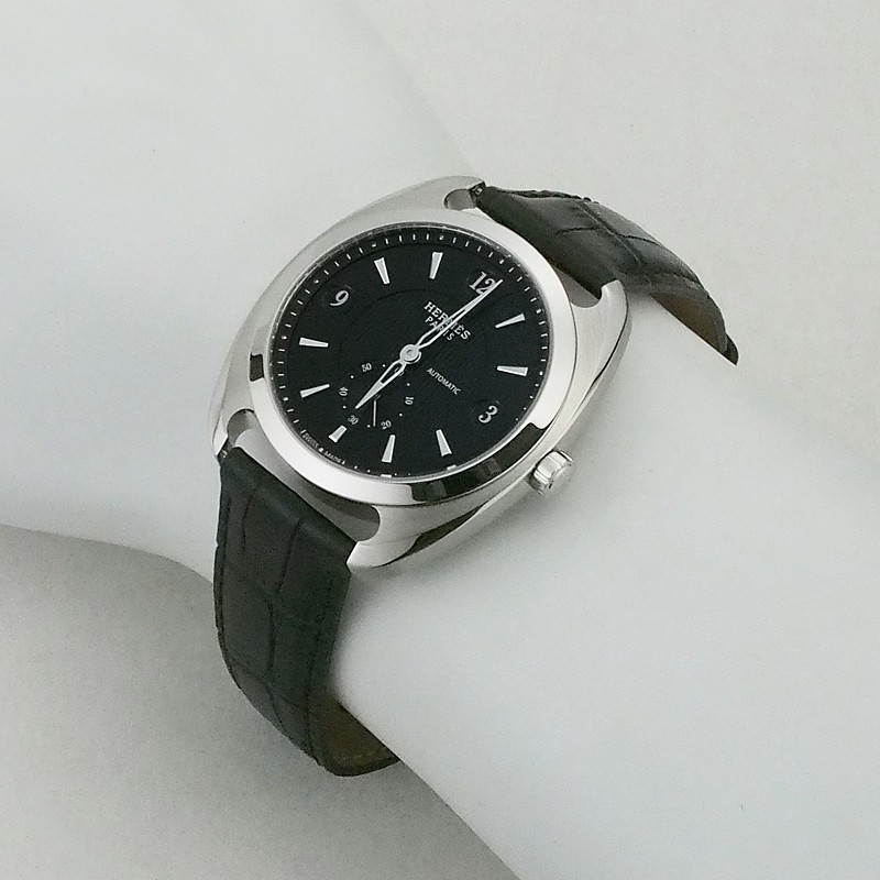 HERMES Dressage SS Automatic DR5.71b Box Warranty Card Small Second Accessary