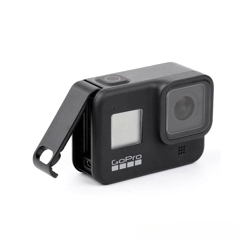 GoPro HERO 8 Battery Case Side Cover Door Type-C Charging Port Lid Go Pro Camera