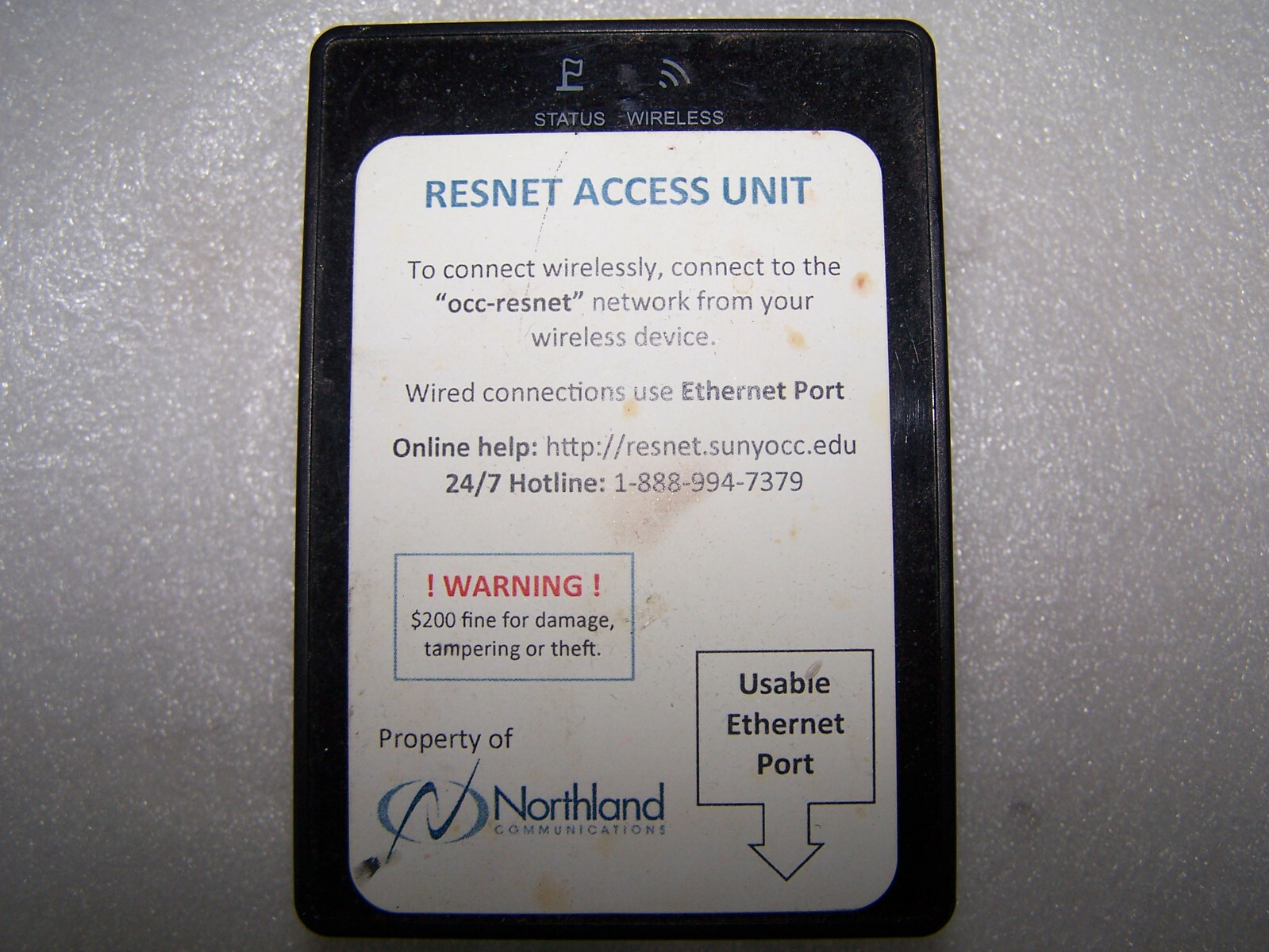 Buffalo AirStation Nfiniti WLAE-AG300N Wireless N Ethernet Converter Point &cord