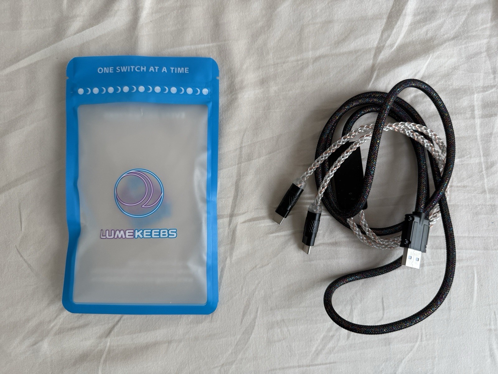 Ajazz Mouse, Gamesir Controller, Earfun Earbuds, Dual USB Cable, X-Raypad Skates