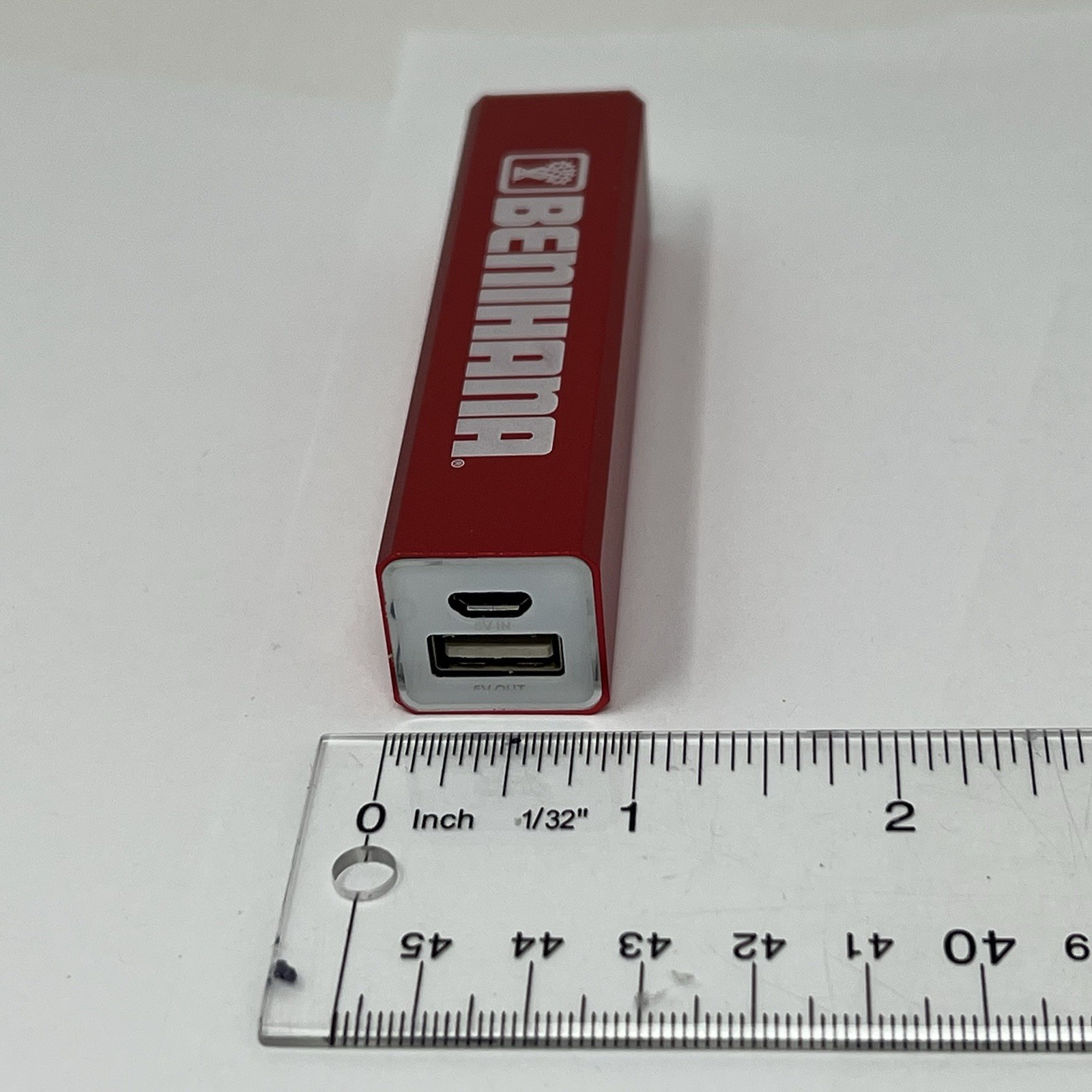 Benihana Branded Jolt Charger With Connector Red Cellphone USB Item: 7120-15
