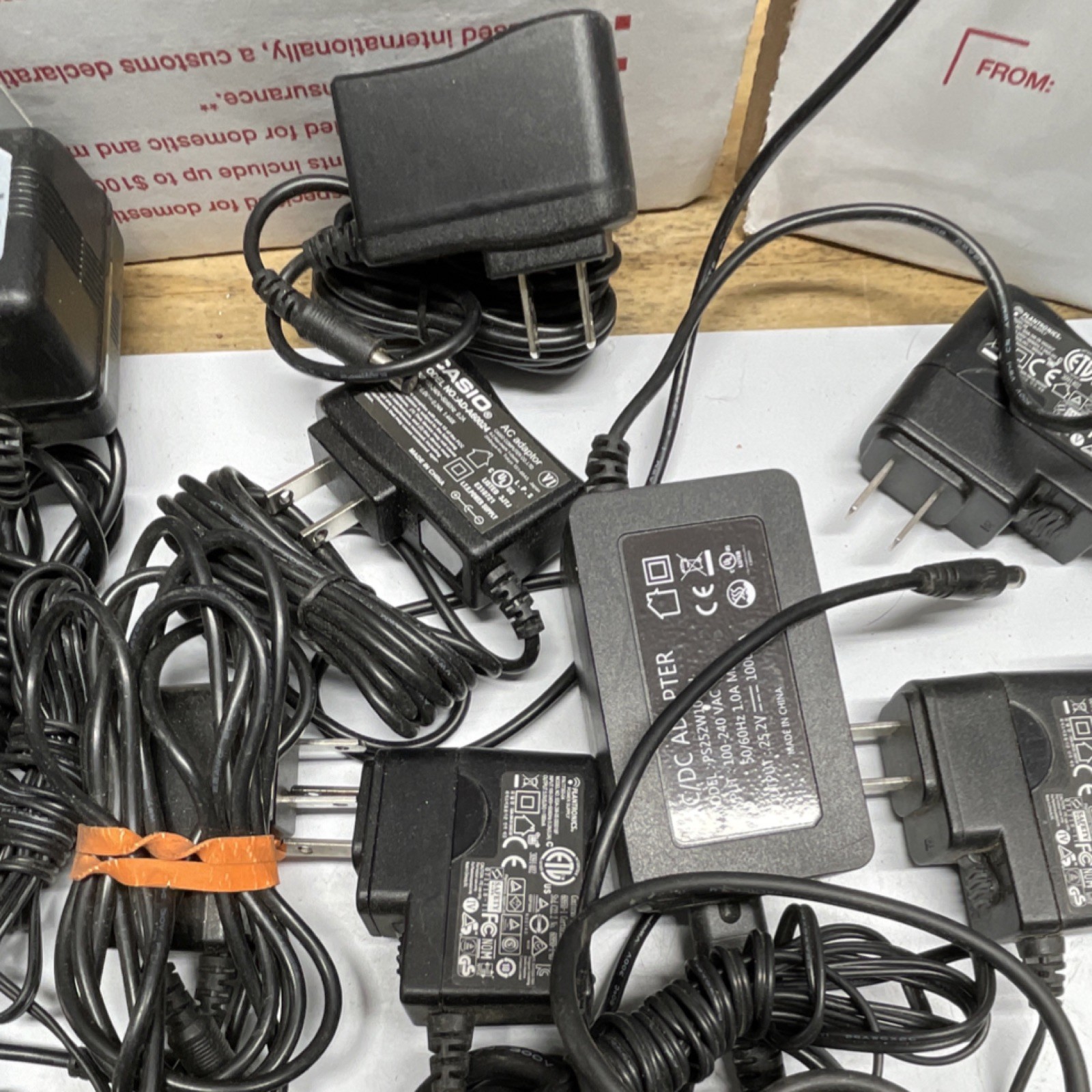 Samsung Lenovo Nintendo Casio BlackBerry Energy Star AC Adapter Lot PS52W10X