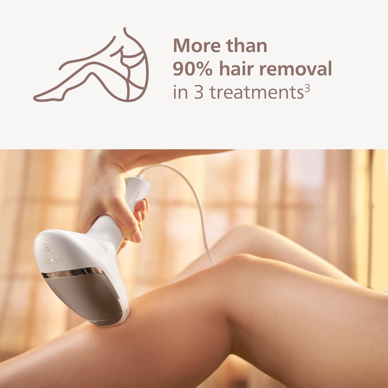 Philips Lumea 9000 Series IPL Hair Removal Device w/ Luxury Beauty Box BRI984/03