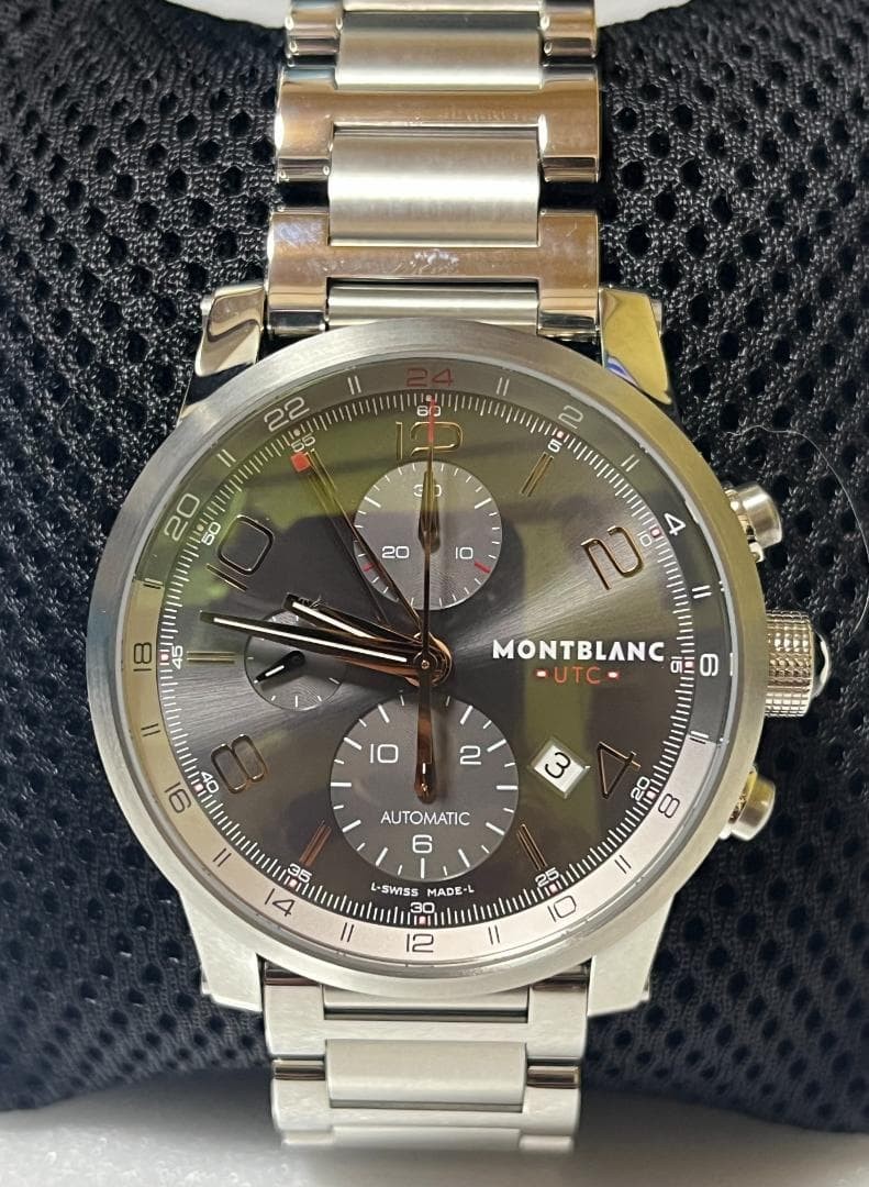Montblanc Automatic TimeWalker Chronograph w/Warranty card box booklet