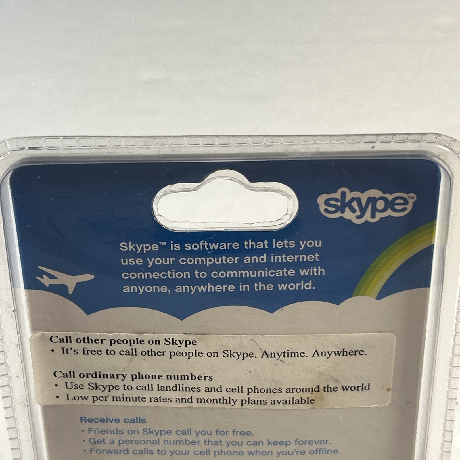 New Skype Starter Kit Headset NOS Sealed Deadstock 2007