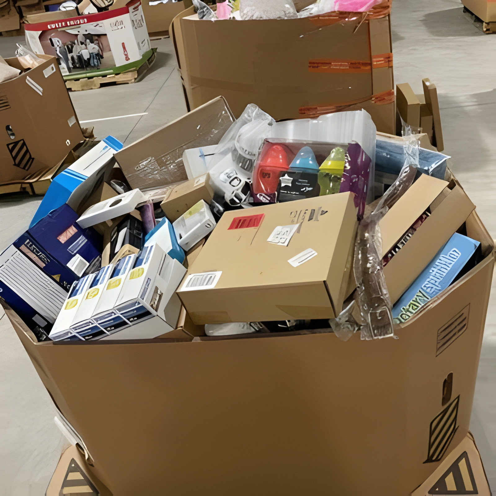 Brand New Box Mixed Lot Small Electronics, Daily Essentials, Home Stuffs