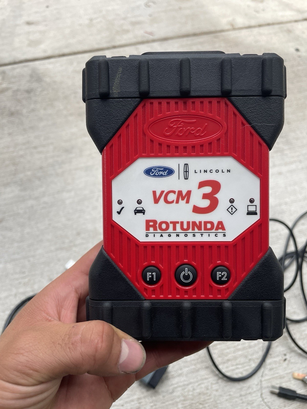 Genuine Bosh Ford VCM3 with Manual Instruction Manual, USB, All cables