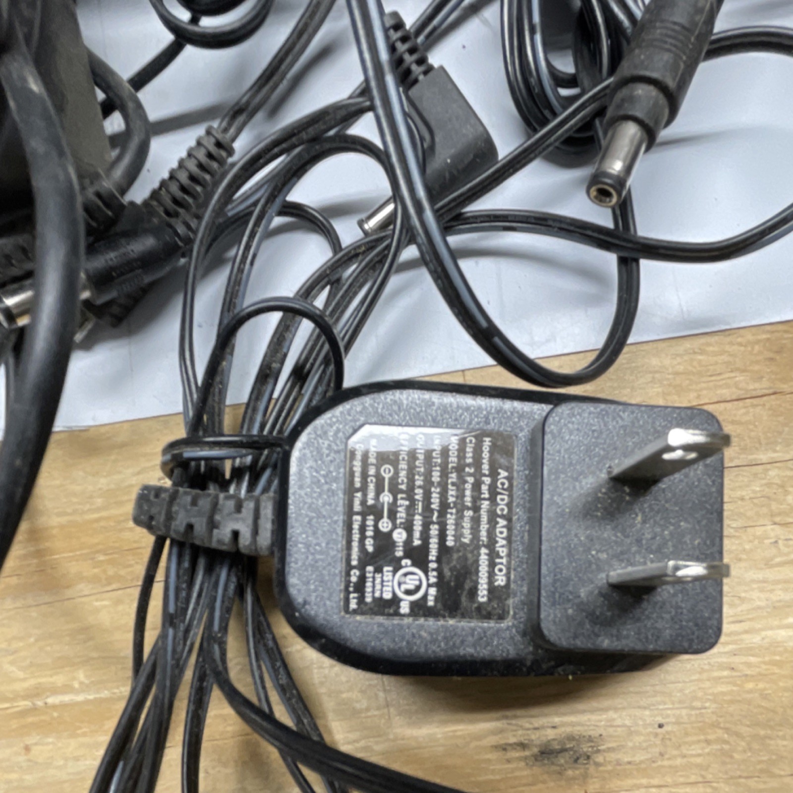 Samsung Lenovo Nintendo Casio BlackBerry Energy Star AC Adapter Lot PS52W10X