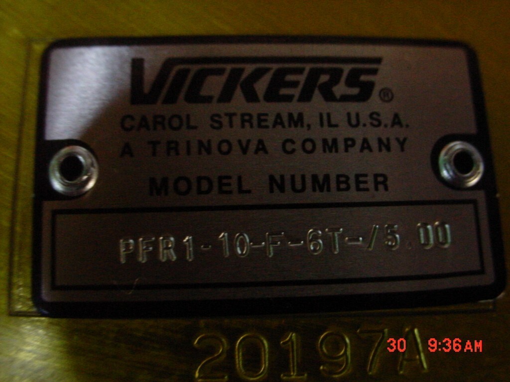 Vickers PFR1-10-F-6T-/5.00 Valve