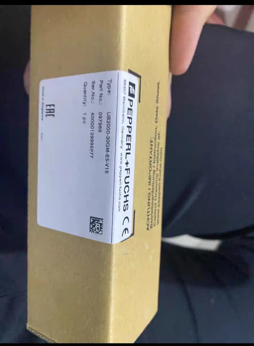 Pepperl-Fuchs UB2000-30GM-E5-V15 IN NEW BOX ALL NEW