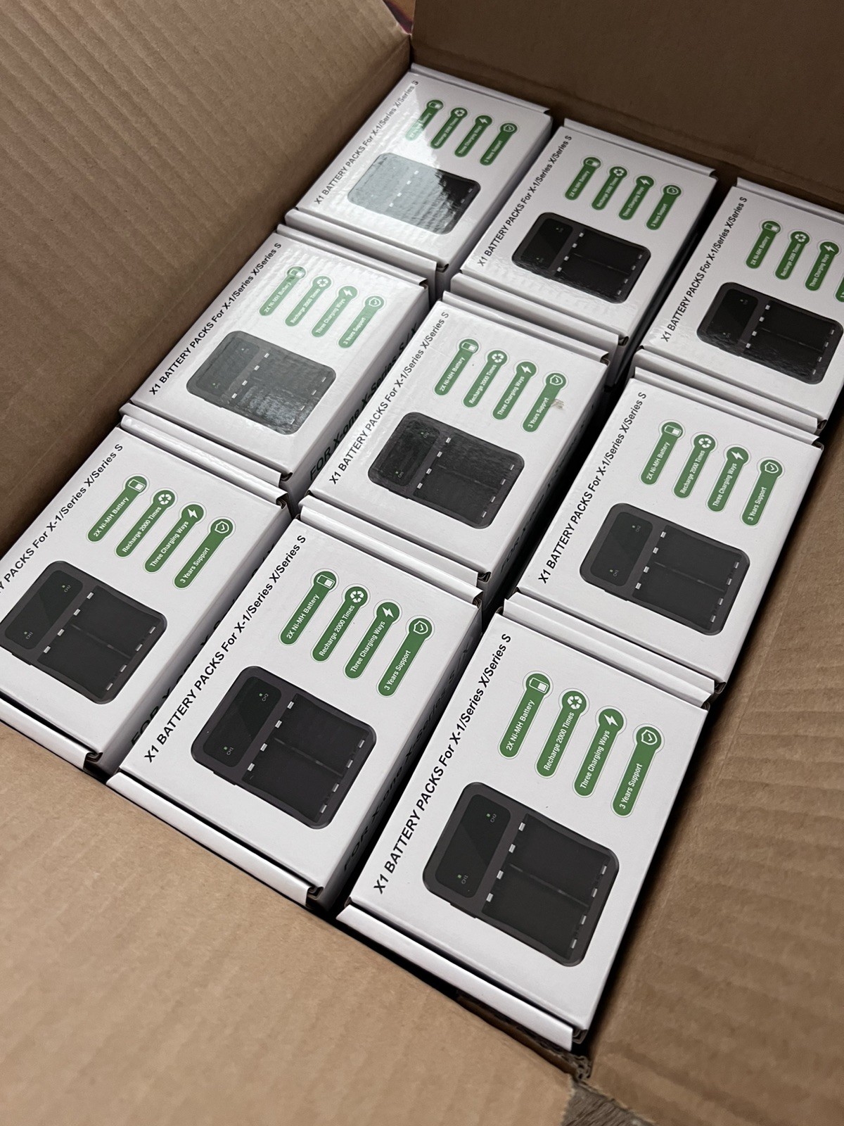 Bulk Lot (50 Units) – 2X5520 Rechargeable Controller Battery Packs for Xbox One
