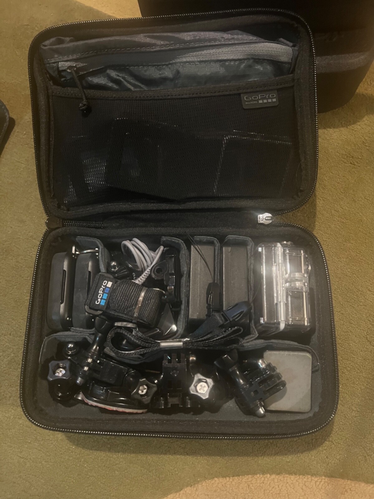 GoPro DJI assortment of different parts (camera, wing blades…)
