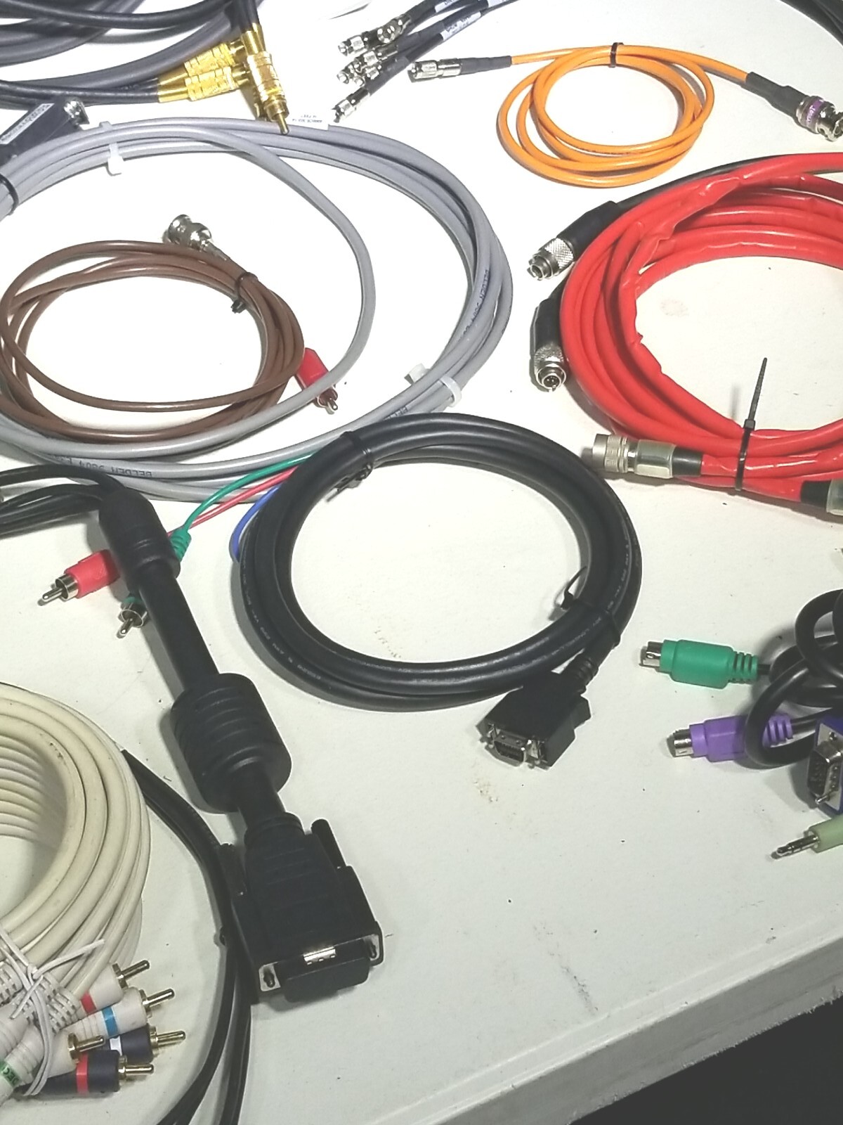 Lot of Professional Audio Cables