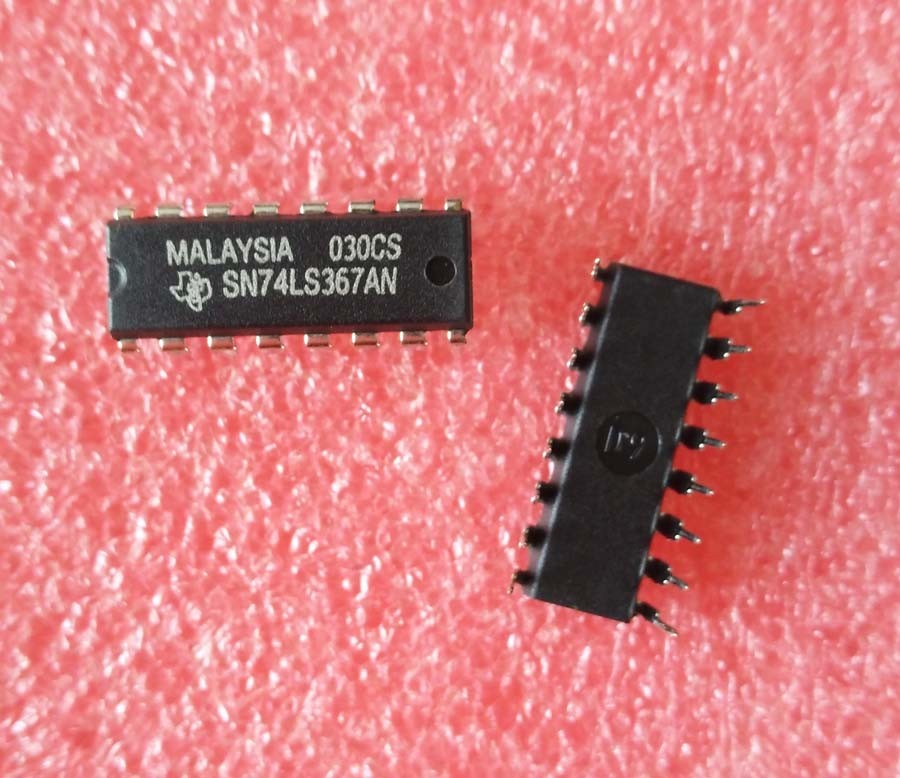 10Pcs SN74LS367AN 74LS367 TI DIP-16