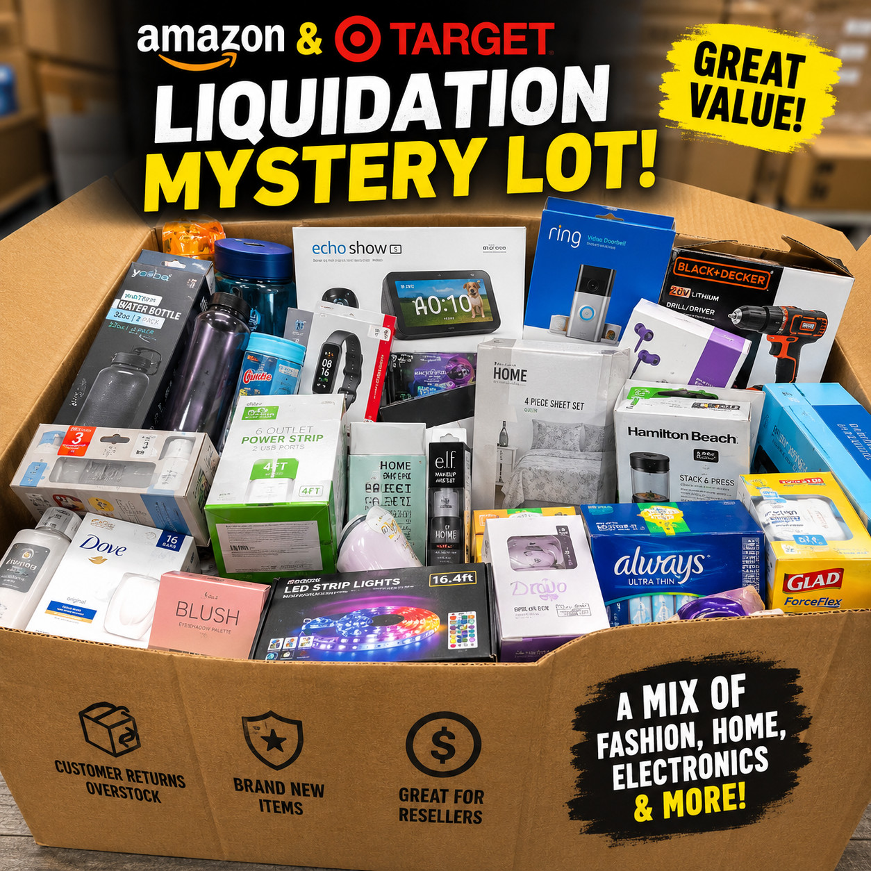 Target Brand New Mystery Box – Electronics & Store Finds