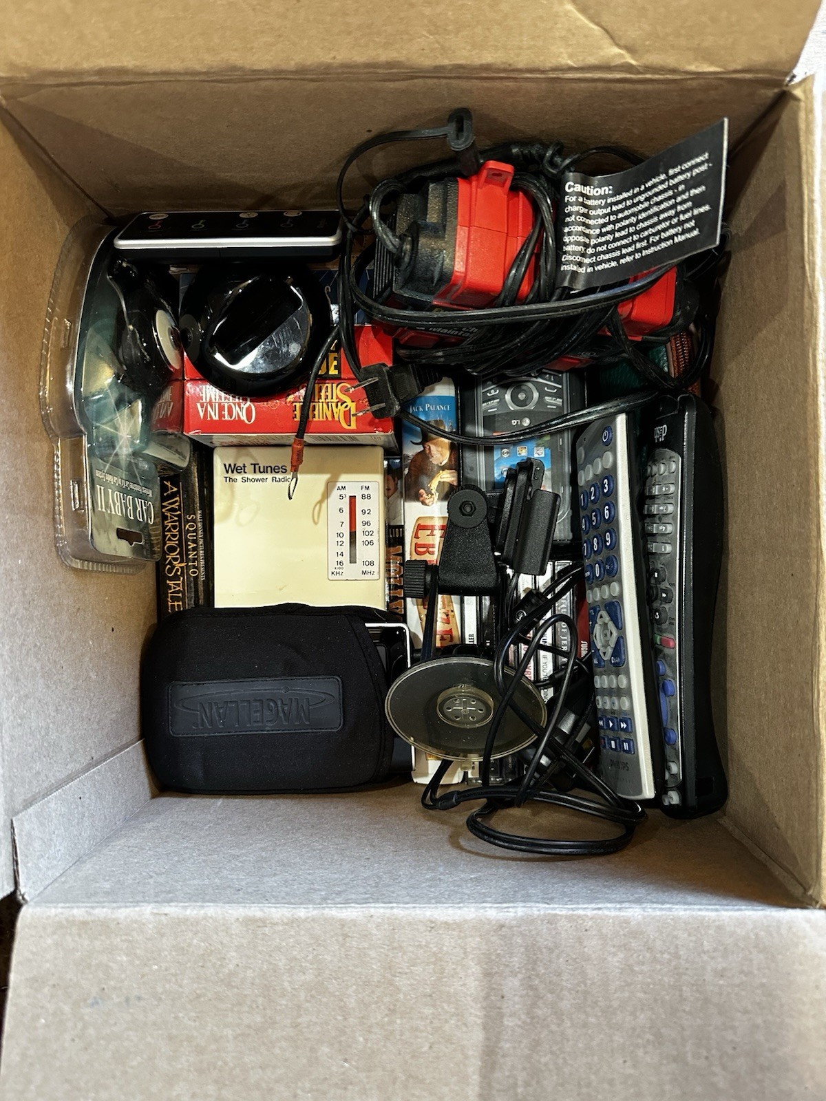 Reseller Lot Electronics And Media & More. 20 Lbs Of Merchandise. Look At Pics!
