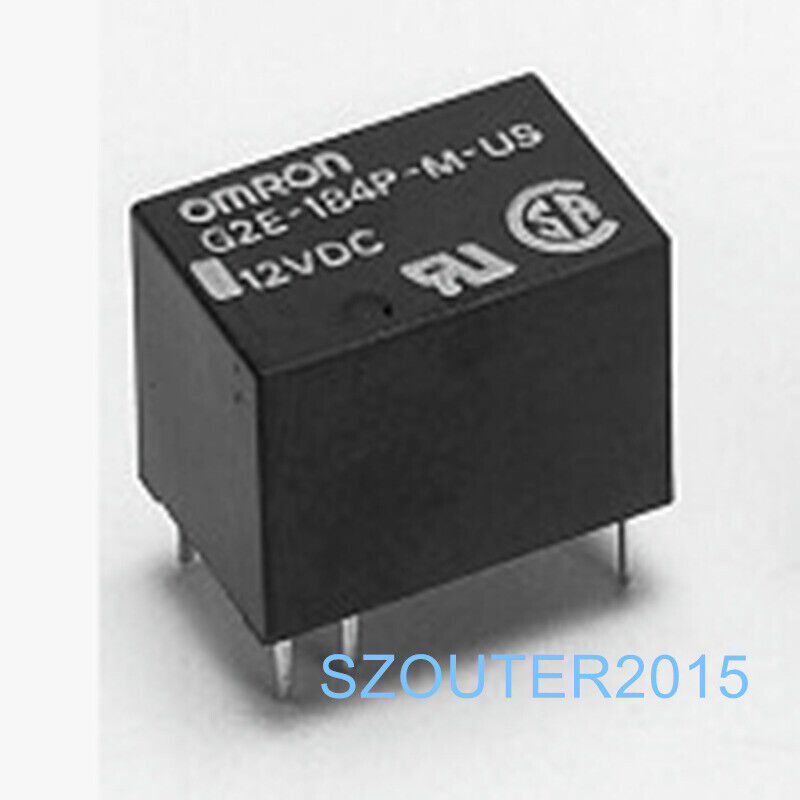 1PCS G2E-184P-M-US 12VDC OMRON Relay 12V 6PIN NEW-