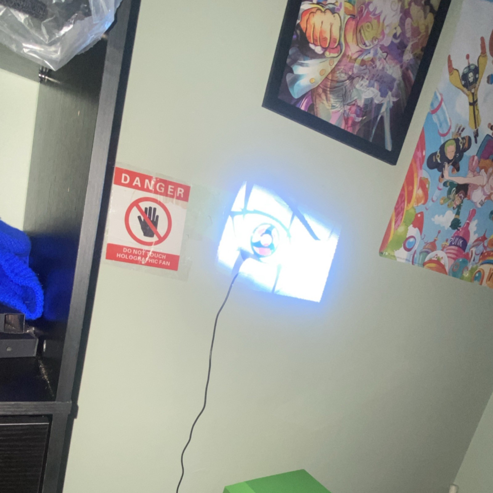 3D Holographic Led Fan
