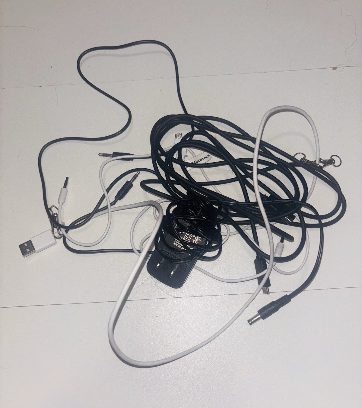 Mixed Lot Assorted Cables & Wires Charging Cords w/ Other Connectors