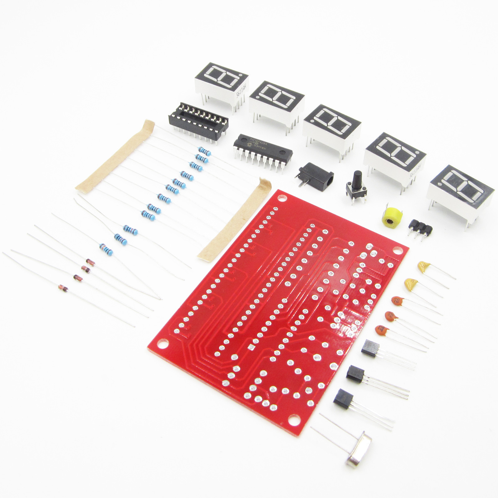 1HZ-50MHz Meter Digital LED Kit DDS Crystal Oscillator Frequency Counter