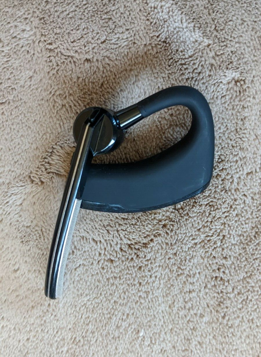 Bluetooth Headset Earbud – Silver/ Black