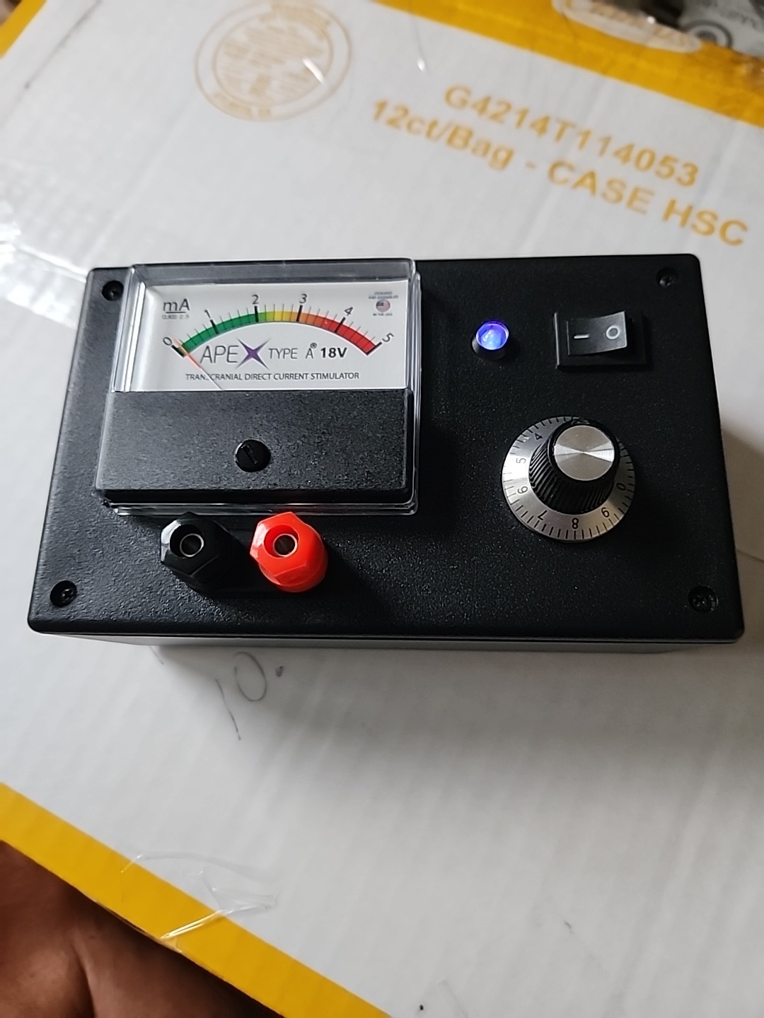 Apex Type A device (TCDS)transchannel Direct Current Simulator