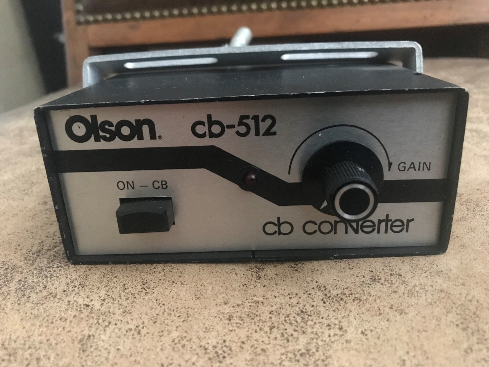 Vintage Olson CB-512 CB Radio Converter 12 volt DC Antenna 40 Channel Ham