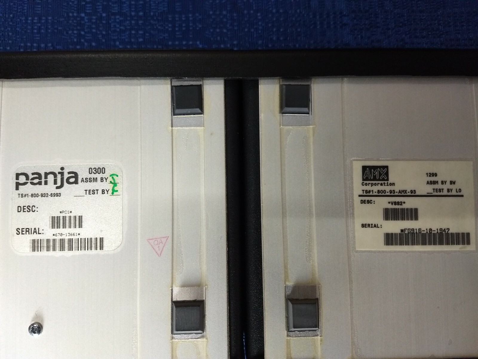 Mixed Lot of AMX Audio/Visual Equipment