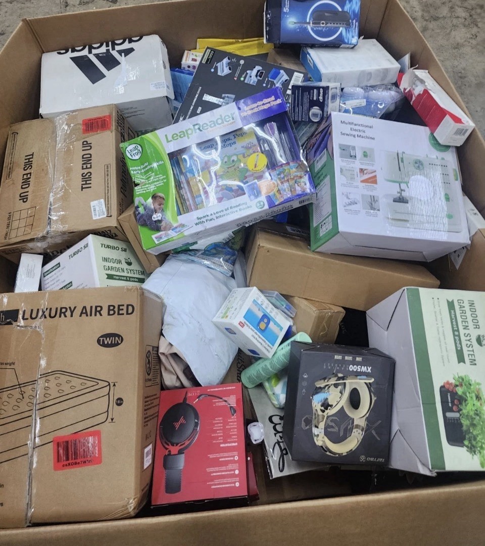Mystery Box – Amazon, Walmart,Target- surprise assortment (16 x 12 x 8)